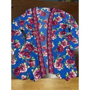 The Pioneer Woman Floral Kimono Cardigan Size Large/X-Large